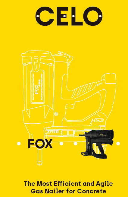 FOX gas nailer leaflet cover